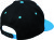 Myrtle Beach - Flatpeak Drift Cap (black/tomato)