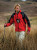 Result - Ice Fell Hooded Soft Shell Jacket (Red/Black)