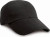 Result - Junior Heavy Brushed Cotton Cap (Black)