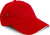 Result - Printers Plush Cotton 5 Panel Cap (Red/White)