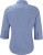 Russell - Popeline-Bluse mit 3/4-Arm (Corporate Blue)