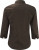Russell - Ladies´ ¾ Sleeve Easy Care Fitted Shirt (Chocolate)