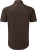 Russell - Kurzärmeliges körperbetontes Hemd (Chocolate)