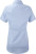 Russell - Herringbone Bluse Kurzarm (Light Blue)