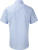 Russell - Mens Herringbone Shirt Shortsleeve (Light Blue)