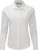 Russell - Langärmelige klassische Twill-Bluse (White)