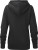 Russell - Ladies Authentic Zipped Hood (Black)