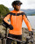 Spiro - Mens Bikewear Long Sleeve Performance Top (Neon Orange/Black)