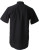 Kustom Kit - Men´s Workforce Poplin Shirt Short Sleeve (Black)