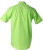 Kustom Kit - Men´s Workforce Poplin Shirt Short Sleeve (Lime)