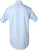 Kustom Kit - Premium Non Iron Corporate Poplin Shirt Shortsleeve (Light Blue)