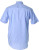 Kustom Kit - Workwear Oxford Shirt Shortsleeve (Light Blue)