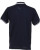 Kustom Kit - Tipped Collar Polo (Navy/White)