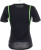 GameGear - Women´s T-Shirt Short Sleeve (Black/Fluorescent Lime)