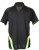 GameGear - Riviera Polo Shirt (Black/Fluorescent Lime)