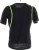 GameGear - Men´s T-Shirt Short Sleeve (Black/Fluorescent Lime)