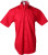 Kustom Kit - Men´s Corporate Oxford Shirt Shortsleeve (Red)