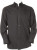 Kustom Kit - Workforce Shirt Poplin Long Sleeved (Black)