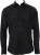 Kustom Kit - Slim Fit Business Shirt Long Sleeved (Black)