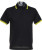 Kustom Kit - Tipped Collar Polo (Black/Yellow)