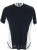 GameGear - Team Top V Neck Short Sleeved (Navy/White)