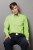 Kustom Kit - Workforce Shirt Poplin Long Sleeved (Lime)