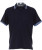 Kustom Kit - Tipped Collar Polo (Navy/Light Blue)