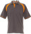 Kustom Kit - Oak Hill Polo (Charcoal/Orange)