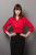 Kustom Kit - Women´s Corporate Oxford Shirt 3/4-Sleeve (Red)