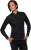 BarGear - Women´s Bar Shirt Mandarin Collar (Black)