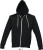 SOL’S - Hooded Zipped Jacket Silver (Black)