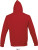 SOL’S - Hooded Zipped Jacket Silver (Red)
