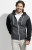 SOL’S - Hooded Zipped Jacket Silver (Black)