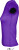 SOL’S - Ladies V-Neck-T-Shirt Moon (Dark Purple)