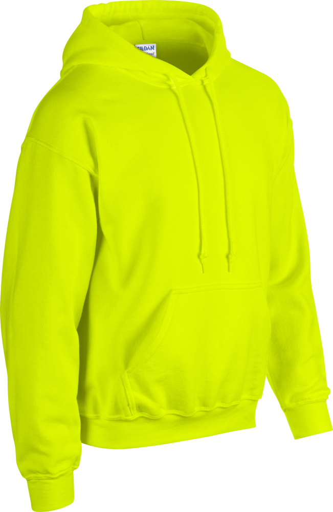 Heavy Blend™ Hooded Sweatshirt (Safety Green) besticken und bedrucken lassen Gildan
