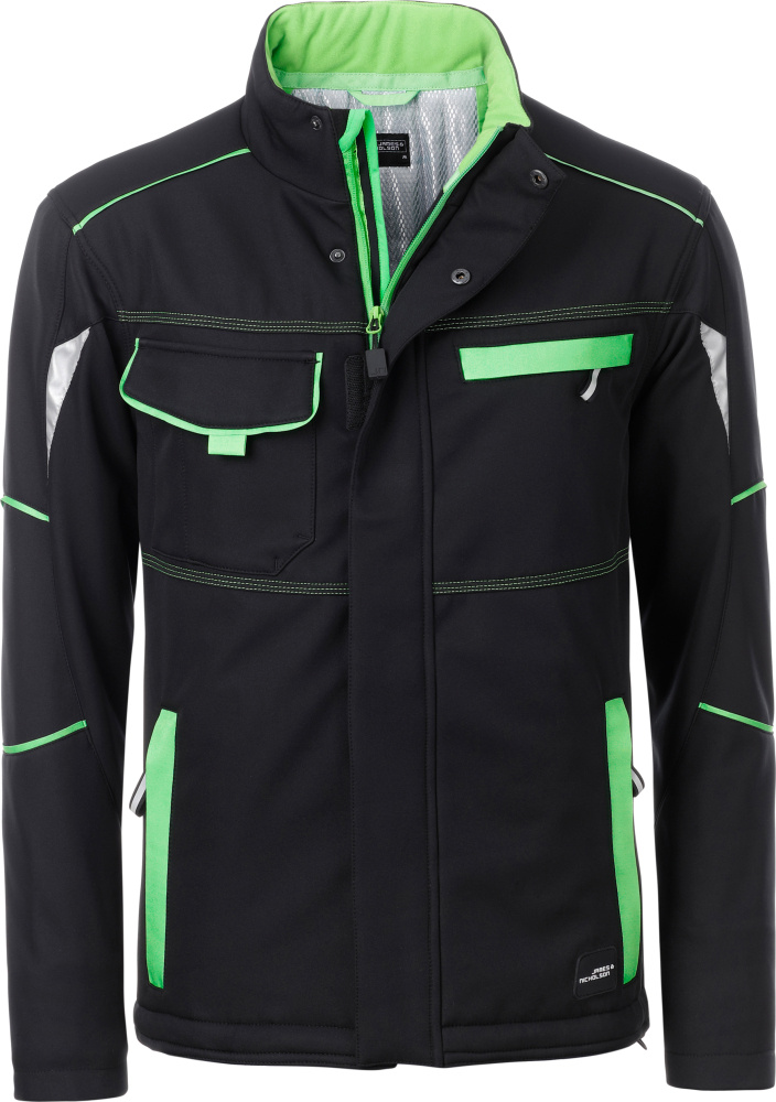 lime green winter coat
