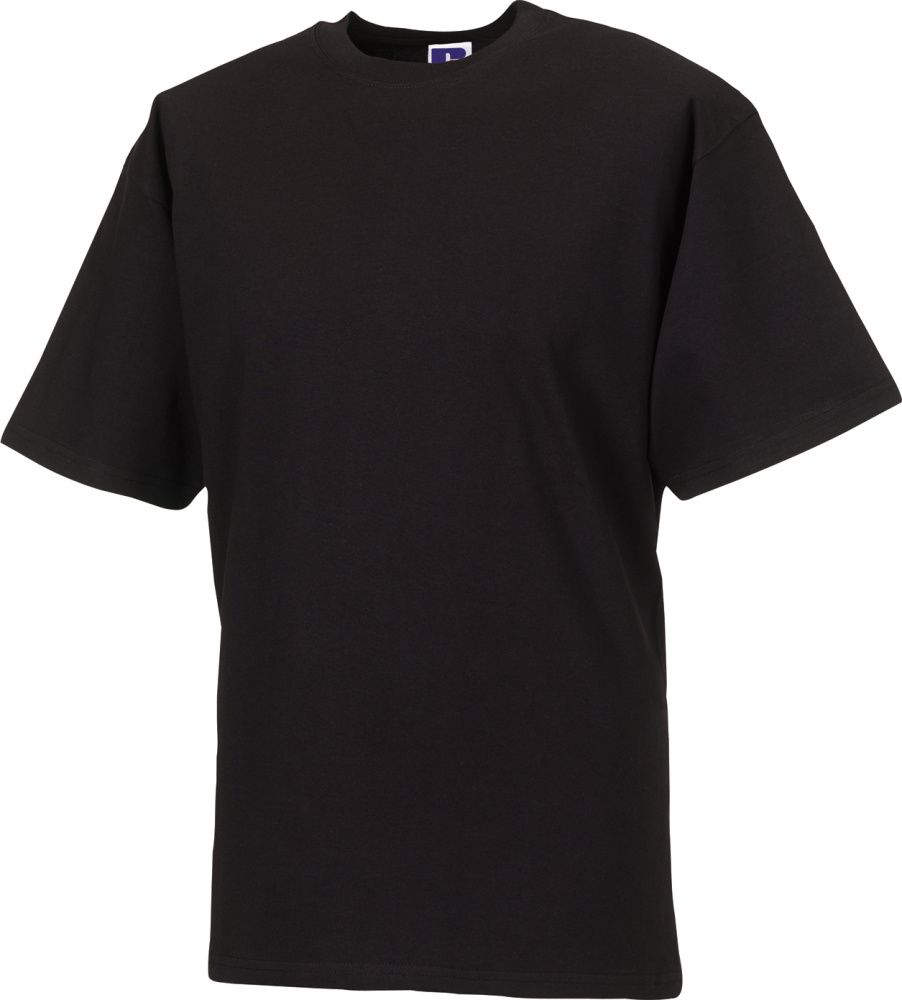 Heavy T-Shirt (black) for embroidery and - Russell - StickX Textilveredelung