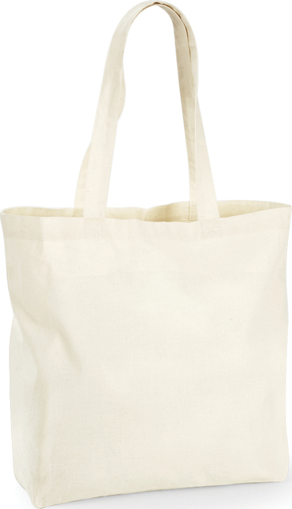 Maxi Cotton Bag (natural) for embroidery and printing - Westford Mill -  Bags - StickX Textilveredelung