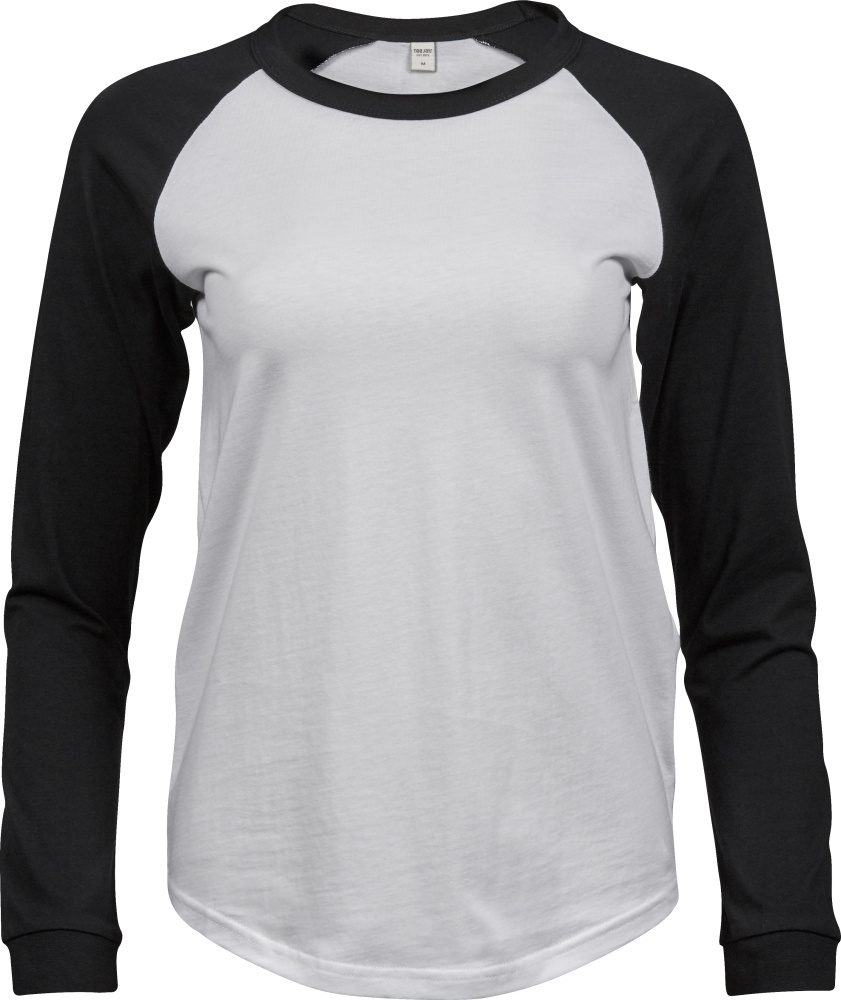 ladies baseball tee