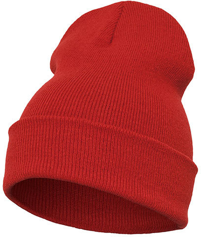 Heavyweight Long Beanie (Red) for embroidery - Flexfit - Caps & Knitted  caps - StickX Textilveredelung
