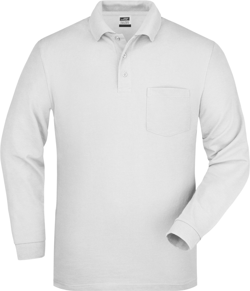 polo shirts long sleeve with pocket