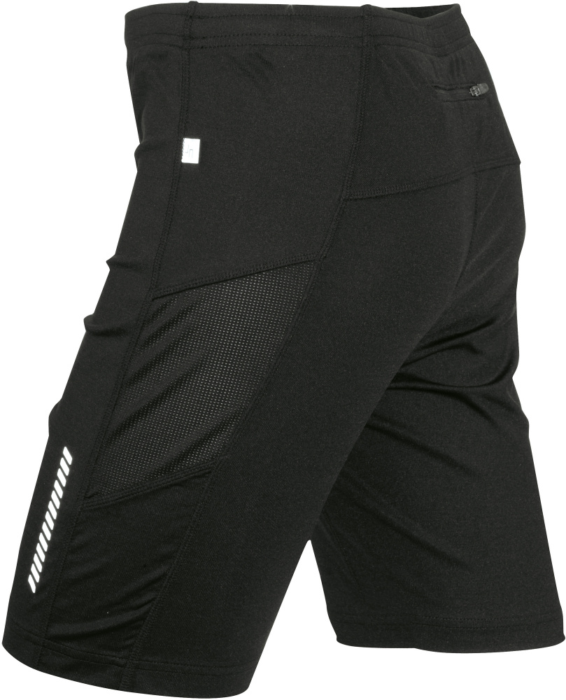 Men´s Running Short-Tights (schwarz) for embroidery and printing - James &  Nicholson - Trousers and Shorts - StickX Textilveredelung