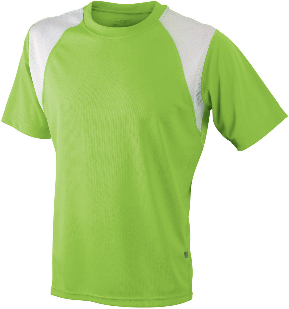 lime green running shirt