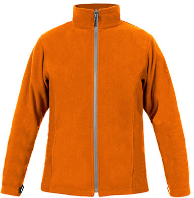 Men‘s Fleece Jacket C+ (orange) besticken und bedrucken lassen ...