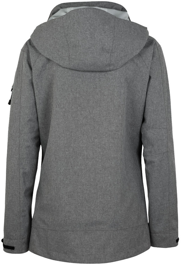 Damen active Jacke Fernie (dunkelgrau meliert) besticken und bedrucken lassen Hakro Jacken