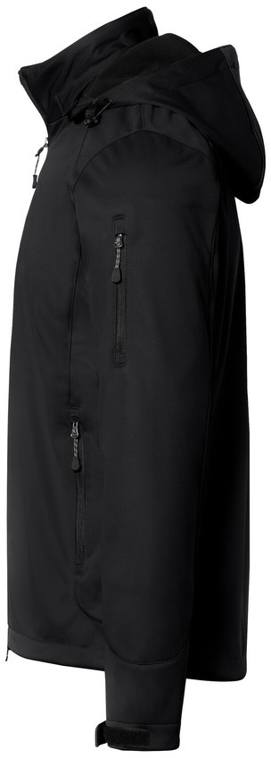 - Jacken (schwarz) und lassen Hakro & Ontario - besticken Weste Textilveredelung - StickX bedrucken Softshelljacke