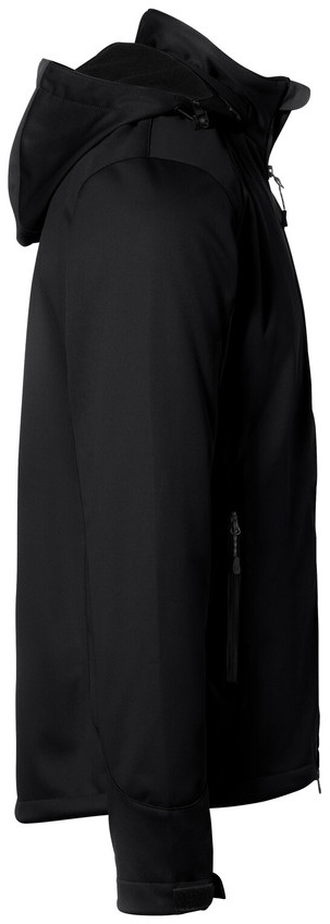 Softshelljacke Ontario (schwarz) besticken und bedrucken lassen - Hakro -  Jacken & Weste - StickX Textilveredelung