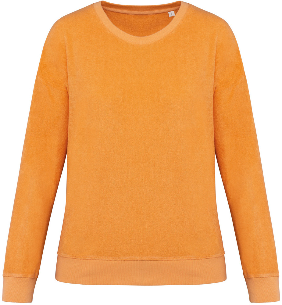Womens terry sales cloth sweatshirt
