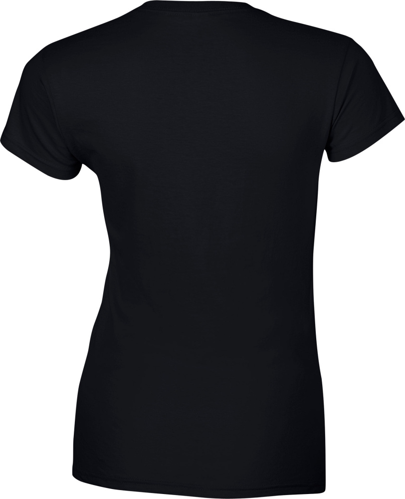 Softstyle Ladies´ T Shirt (Black) for embroidery and printing Gildan