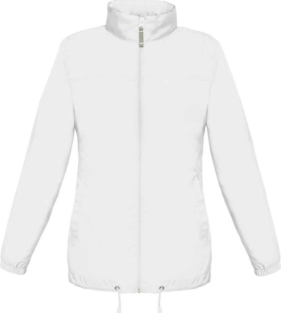 White windbreaker womens clearance